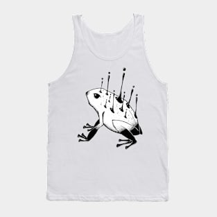 Poisonous Frog Illustration Tank Top